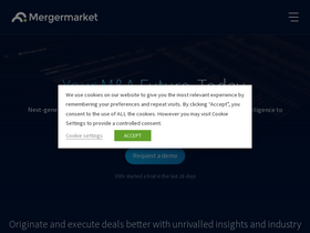 'mergermarket.com' screenshot