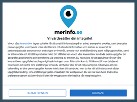 'merinfo.se' screenshot