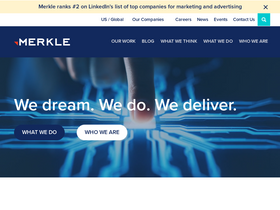 'merkle.com' screenshot