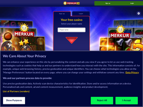 'merkur24.com' screenshot