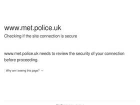 'met.police.uk' screenshot