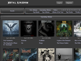'metalkingdom.net' screenshot