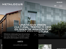 'metalocus.es' screenshot