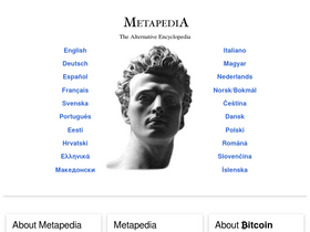 'metapedia.org' screenshot