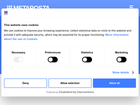 'metaposta.com' screenshot