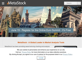'metastock.com' screenshot