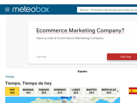 'meteobox.es' screenshot