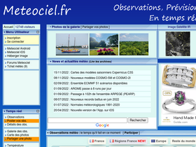 'meteociel.com' screenshot