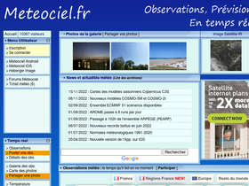 'meteociel.fr' screenshot