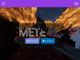 'meteorclient.com' screenshot