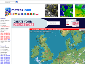 'meteox.com' screenshot