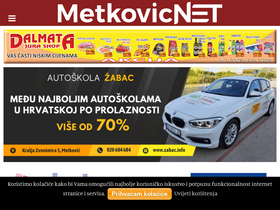 'metkovicnet.com' screenshot