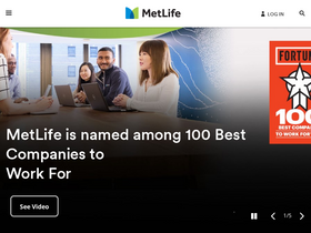'jobs.metlife.com' screenshot