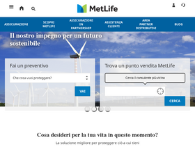 'metlife.it' screenshot