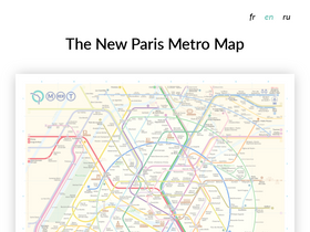 'metromap.fr' screenshot