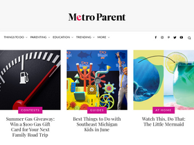 'metroparent.com' screenshot