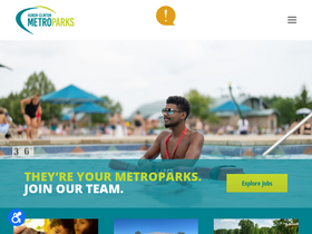 'metroparks.com' screenshot