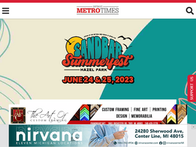 'metrotimes.com' screenshot