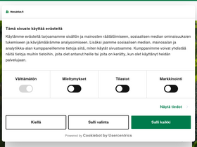'metsatilat.fi' screenshot