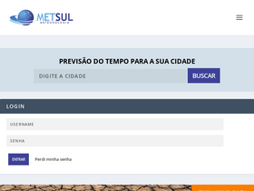 'metsul.com' screenshot