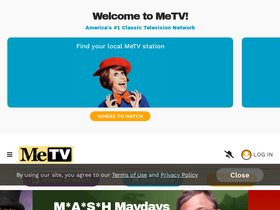 'metv.com' screenshot