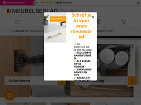 'meubelbeslagonline.nl' screenshot