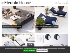 'meuble-house.fr' screenshot