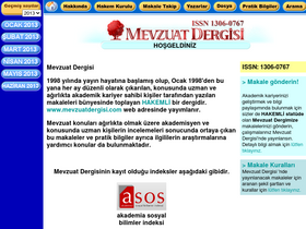 'mevzuatdergisi.com' screenshot