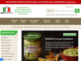 'mexgrocer.com' screenshot