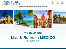 'mexicorelocationguide.com' screenshot