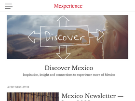 'mexperience.com' screenshot