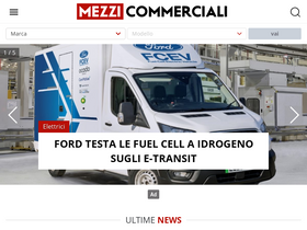 'mezzicommerciali.it' screenshot