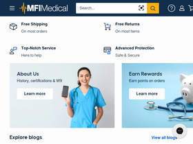 'mfimedical.com' screenshot