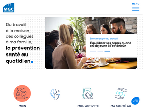 'mgc-prevention.fr' screenshot