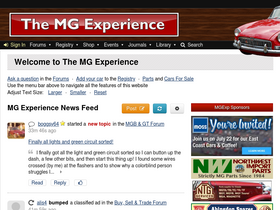 'mgexp.com' screenshot