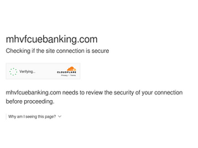 'mhvfcuebanking.com' screenshot