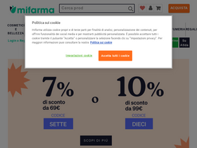 'mi-farma.it' screenshot