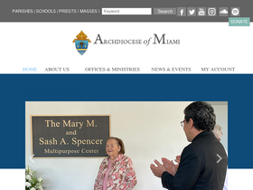 'miamiarch.org' screenshot