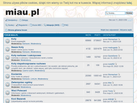 'miau.pl' screenshot