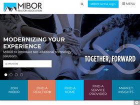 'mibor.com' screenshot