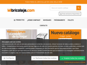 'mibricolaje.com' screenshot