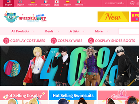 'miccostumes.com' screenshot