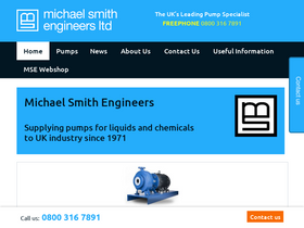 'michael-smith-engineers.co.uk' screenshot