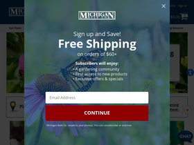 'michiganbulb.com' screenshot