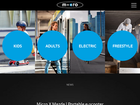 'micro-mobility.com' screenshot