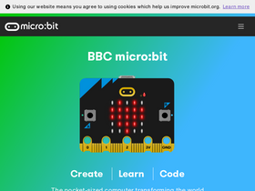 'microbit.org' screenshot