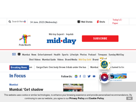 'mid-day.com' screenshot