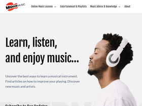 'middermusic.com' screenshot