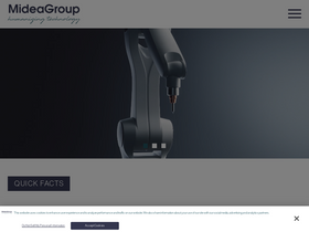 'midea-group.com' screenshot