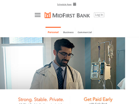'midfirst.com' screenshot